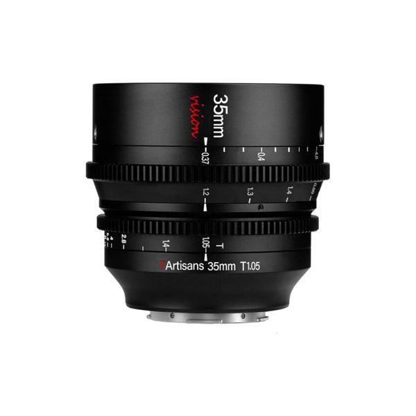 7Artisans Vision 35mm T1.05 Photoelectric MF Manual Focus Cine Lens for APS-C Format Sensors, ED Glass and All-Metal Shell Design for MFT M4 3 M43 Micro Four Thirds Mount Mirrorless Cameras Supply