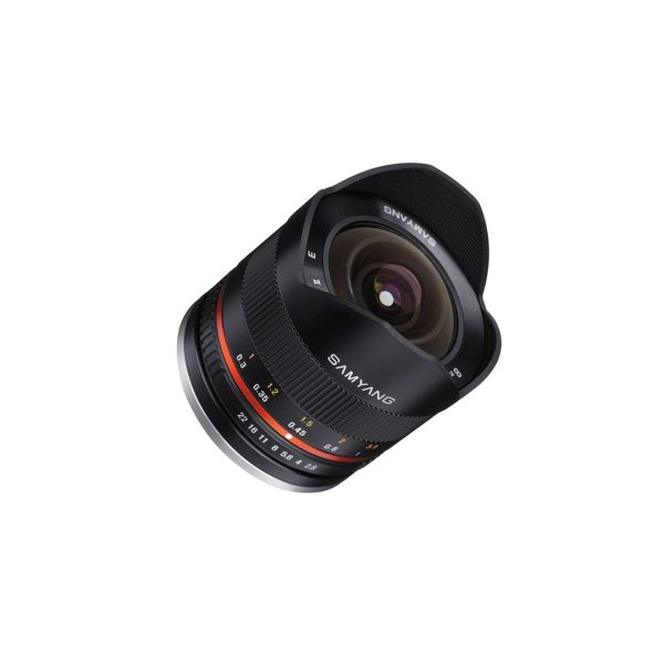 Samyang 8mm f 2.8 UMC Fisheye II Manual Focus Wide Angle APS-C Lens for Fujifilm X Mount Cameras | SY8MBK28-FX Fashion