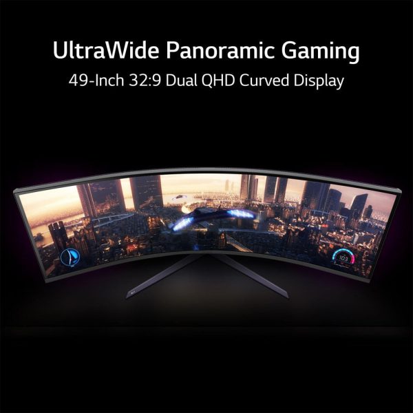 LG 49GR85DC-B 49  UltraGear VA 240Hz 1440p DQHD HDR Curved Gaming Monitor with VESA DisplayHDR 1000, AMD FreeSync Premium Pro, Black Stabilizer and Dynamic Action Sync Online now