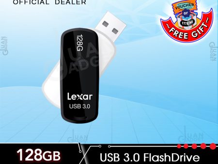 Lexar JumpDrive S33 USB 3.0  Flash Drive with up to 128GB Storage Capacity  LJDS33-128ABAS Supply