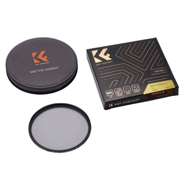 [CLEARANCE] K&F Concept Black Mist 1 4 Density Nano-X Lens Filter w  Cinebloom Black Diffusion Special Effects (37mm, 40.5mm, 43mm, 46mm, 49mm, 52mm, 55m, 58mm, 62mm, 67mm, 72mm, 77mm, 82mm, 86mm, and 95mm) Online Hot Sale