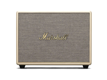 Marshall Woburn III Bluetooth 5.2 Stereo Speaker with 4 Speaker System and Subwoofer, Multi Stream Feature, HDMI, AUX, RCA Inputs and Iconic Amp-Style Design (Cream) on Sale