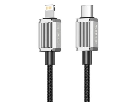 ORICO GQZ29 (1m   1.5m   2m) USB Type C to Lightning Fast Charging Data Cable 14.5V 2A PD 29W, 480Mbps Transmission Rate, Nylon-Braided Zinc Alloy for iPhone, iPad, Air Pods Online Sale