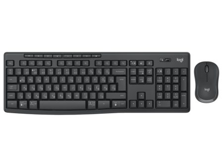 Logitech MK370 Wireless Keyboard and Optical Mouse Combo For Business with Full Sized 112 Key Layout,  Programmable Shortcut and Function Keys, and Logi Bolt and Bluetooth Connectivty for PC and Laptop Computers - Graphite Discount