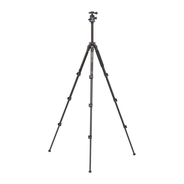 [CLEARANCE] Benro TAD Adventure Series Quick Release Aluminum Tripod with Ball Head, 17.6 lb   26.5 lb Payload, 4 Section Legs, 90 Degree Notch for Photography, Videography (Available in 60.2 , 65.4 ) Discount