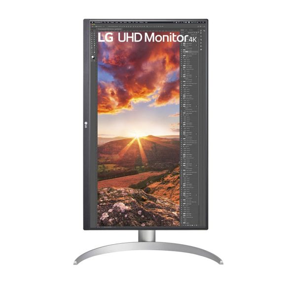 LG 27UP850N-W 27  IPS 60Hz 4K UHD HDR Monitor with VESA, HDMI DisplayPort USB-C, AMD Radeon FreeSync, DisplayHDR 400, Dynamic Action Sync, Black Stabilizer and On Screen Controls Online Sale