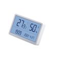 Benetech Digital Wall Humidity and Temperature Meter Indoor Hygrometer Thermometer with LCD Display, Year Month Day Date & 12 24-Hour Clock System | GM1371 GM1372 Online now