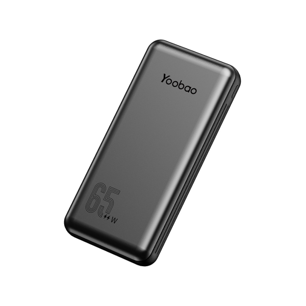 Yoobao LC6 65W 20000mAh Portable Powerbank PD20W Power Delivery Quick Charge with Built-in 22.5W Two-Way Type C and Lightning Cable | LC6-65W Online Hot Sale