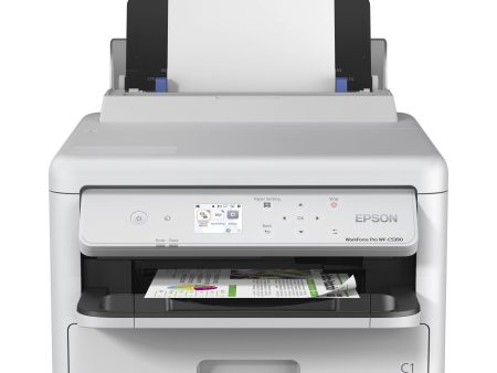 Epson WorkForce Pro WF-C5390 A4 Colored Auto Duplex Inkjet Printer with Ethernet & Wi-Fi   Wi-Fi Direct, USB 2.0 Connectivity, 4-Colored Hassle-Free, Ultra Low Cost Efficient, High-Yield Ink, Epson Connect for Home and Commercial Use For Cheap