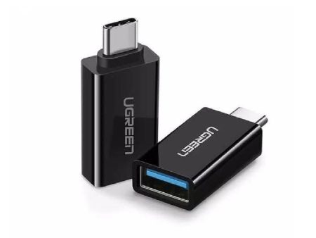 UGREEN 5Gbps USB-C to USB 3.0 A Female OTG Adapter Compatible with Type-C Devices for Smartphone, Laptop, Tablet (Black) Online Sale