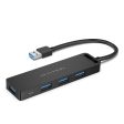 Vention 4-Ports USB 3.0 Hub OTG Extension Charging Splitter with Power Supply, 0.15m   0.5m   1m USB Cable, 5Gbps Data High Speed for Laptop, MacBook, Chrome, Linux OS, Surface Pro, PC, USB Flash Drives, Mobile, PS4 | CHLH Series For Sale