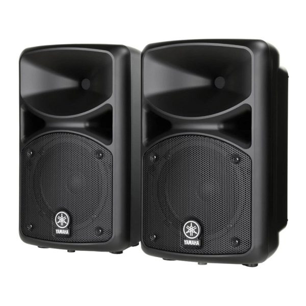 Yamaha STAGEPAS 400BT 8  400W 2-Way Bass Reflex Passive PA Speaker System with 8-Channel Detachable Mixer, Bluetooth and Hi-Z Switch, Onboard Feedback Suppressor, Reverb Footswitch and Stereo   Mono Input on Sale