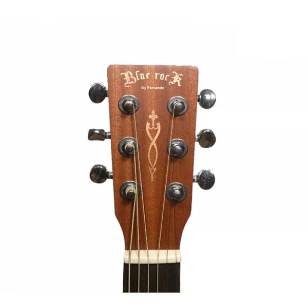 Fernando Blue Rock Mini AG-MINI 20-Fret 6 Strings Acoustic Guitar with 34  Spruce and Mahogany Body, and Satin Finish for Beginners and Student Musicians (Sunburst) | AG-MINI SB on Sale