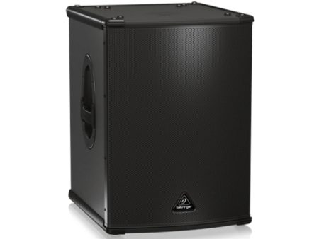 Behringer Eurolive B1500XP High-Performance Active 3000W Powered PA Subwoofer with 15 Inches Turbosound Speaker, Built-In Active Stereo Crossover, Class-D Amplifier, Bass Boost, Phase Switch, Pole Socket Mount Speaker For Cheap