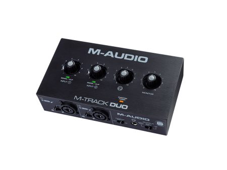 M-Audio M-Track Duo 2-Channel USB Audio Interface with Dual Combo Input Output | MTRACKDUO For Sale