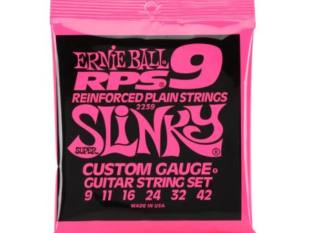 Ernie Ball 6-String Super Slinky RPS Nickle Wound Electric Guitar Strings (6 String Full Set) .009, .011, .016, .024, .032, .042 - Musical Instruments and Accessories | 2239 RPS9 Cheap