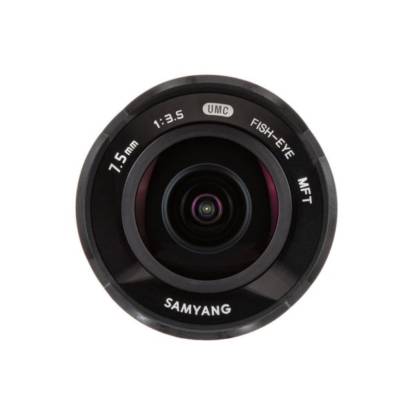 Samyang 7.5mm f 3.5 UMC Manual Focus Wide Angle Fisheye Lens for Micro Four Thirds MFT Mirrorless Camera | SY75MFT-B Online