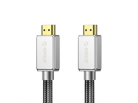 [CLEARANCE] ORICO 1m 1.5m 2m 3M 5m 8m 4K 60Hz HDMI 2.0 Video Data Cable HD Plug & Play Mirror & Extend with 18Gbps High-Speed Bandwidth, Zinc Alloy Connector & Copper Core for TV, Projector, PC, Laptop | H4AY Supply