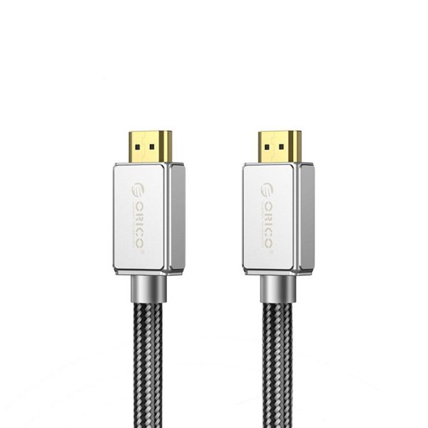 [CLEARANCE] ORICO 1m 1.5m 2m 3M 5m 8m 4K 60Hz HDMI 2.0 Video Data Cable HD Plug & Play Mirror & Extend with 18Gbps High-Speed Bandwidth, Zinc Alloy Connector & Copper Core for TV, Projector, PC, Laptop | H4AY Supply