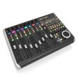 Behringer X-Touch Universal Comprehensive Control Surface with 9 Touch-Sensitive 100mm Motorized Faders, 92 Illuminated Key Buttons, 2-port Powered USB Hub, Ethernet MIDI, Footswitch Connector, Supports HUI & Mackie Control For Discount