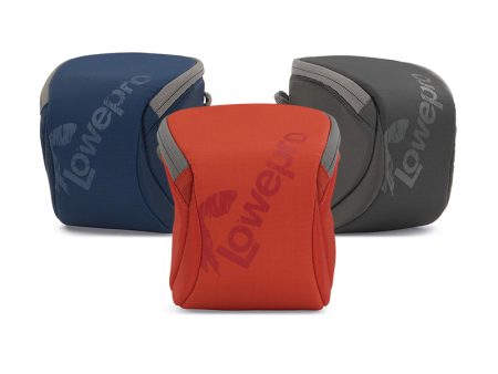 Lowepro DashPoint 30 Camera Sling Pouch Belt Bag with Velcro Fasteners and Shoulder Strap, EVA Padding and Memory Card Pocket for Mirrorless and Action Cameras (Galaxy Blue, Pepper Red, Slate Gray) Hot on Sale