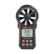 Wintact by Benetech WT87A Digital Impeller Anemometer Wind Temperature Humidity Meter for Atmospheric Effects Observation Online Hot Sale