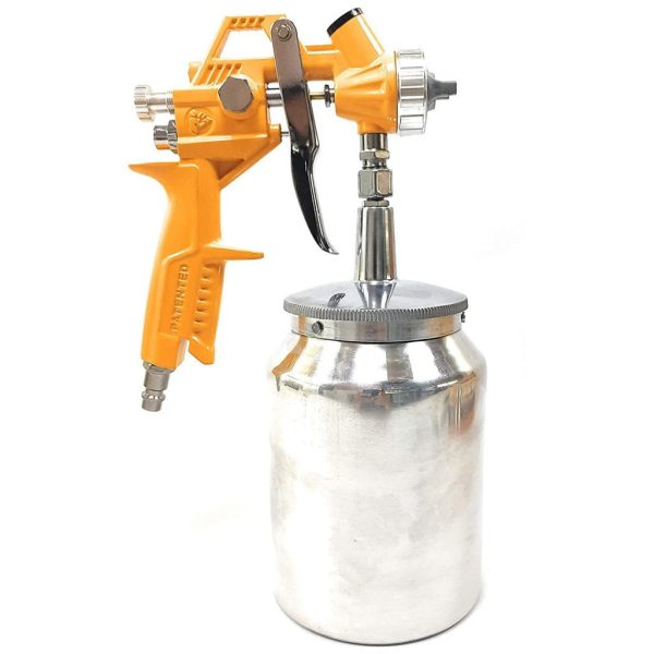 INGCO ASG3101 Air Paint Spray Gun Suction Type for Base Coat with 1000cc Paint Capacity, 1.5mm Standard Nozzle, Up to 4bar Operating Pressure Cheap