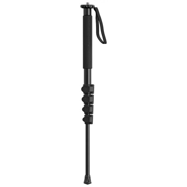 Ulanzi TB12 5-Section Aluminum Telescopic Camera Monopod with 43cm to 155cm Retractable Length, 1 4  and 3 8  Mounting Screws, 5kg Max. Load Capacity for Smartphones, DSLR, SLR, Mirrorless Cameras | T049GBB1 Online Hot Sale