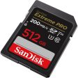 SanDisk Extreme Pro SD Card 512GB UHS-I SDXC Class 10, 200MB s Read Speed V30 | Model - SDSDXXY-512G-GN4IN Discount