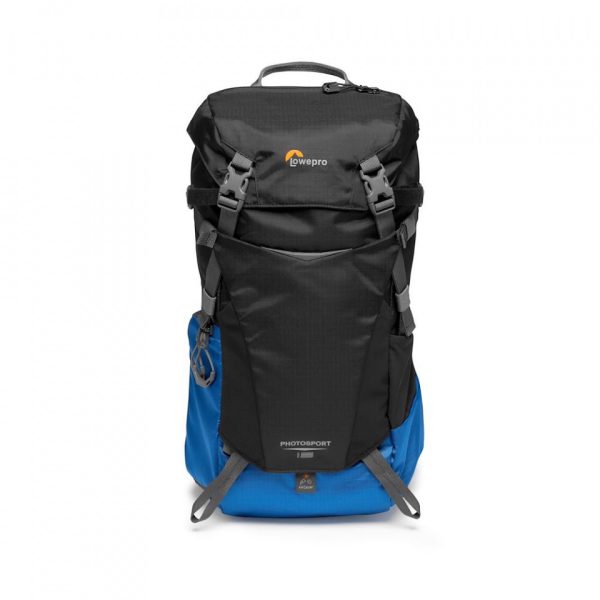 Lowepro PhotoSport BP 15L AW III Lightweight Weather-Resistant Photo Backpack with Removable GearUp Camera Insert for Hiking and Travel (Gray Blue) Online now