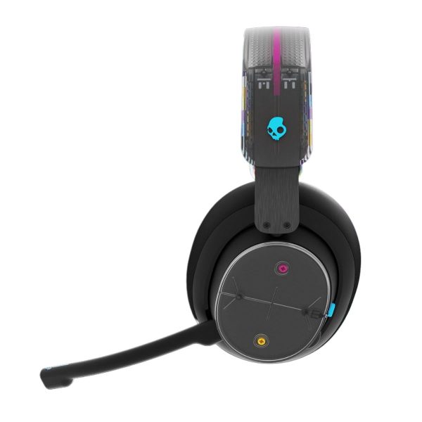 Skullcandy PLYR Wireless Gaming Over-Ear Multi-Platform Stereo Headset with Smart Mic, Supreme Sound, Bluetooth 5.0, & Advanced Audio Controls Headphones (Black) Supply