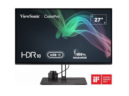 ViewSonic VP2786-4K ColorPro 27  UHD 60Hz Photo Editing & Printout HDR IPS Display Monitor with Control Wheel, Hood, HDMI, DisplayPort, USB-A, USB-C 90W PD, USB-B, Micro USB, 3.5mm Audio for PC & Desktop Computer - Supports Windows & macOS Online Sale