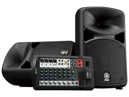 Yamaha STAGEPAS 600BT 10  600W 2-Way Bass Reflex Passive PA Speaker System with 10-Channel Detachable Mixer, Bluetooth and Hi-Z Switch, Onboard Feedback Suppressor, Reverb Footswitch and Stereo   Mono Input Discount