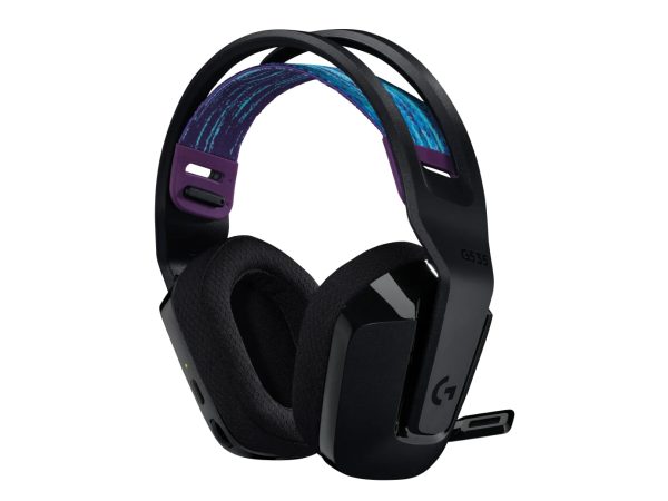 Logitech G535 LIGHTSPEED Wireless Gaming Headset  with USB Receiver, On-ear Controls, 33 Hours Playtime for Gaming PC, Laptop, Desktop Hot on Sale