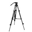 [CLEARANCE] WEIFENG FC-270A Professional Video Tripod with 75mm Bowl Fluid Head 360° Pan   180° Tilt, Quick Release Plate, 1 4  & 3 8  Attancement Threads, 188cm Max. Height, 6kg Max. Load Capacity for DSLR, SLR, Mirrorless, Movie, Cinema Camera Sale