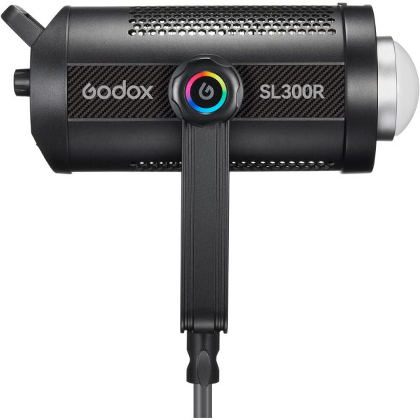 Godox SL300R RGB 10,000K Wireless LED Video Light with Bowens Mount, Effect Presets, Dual Cooling Fans, Onboard, App Control, and Rotatable Yokes for Camera Lighting Studio Photography For Sale