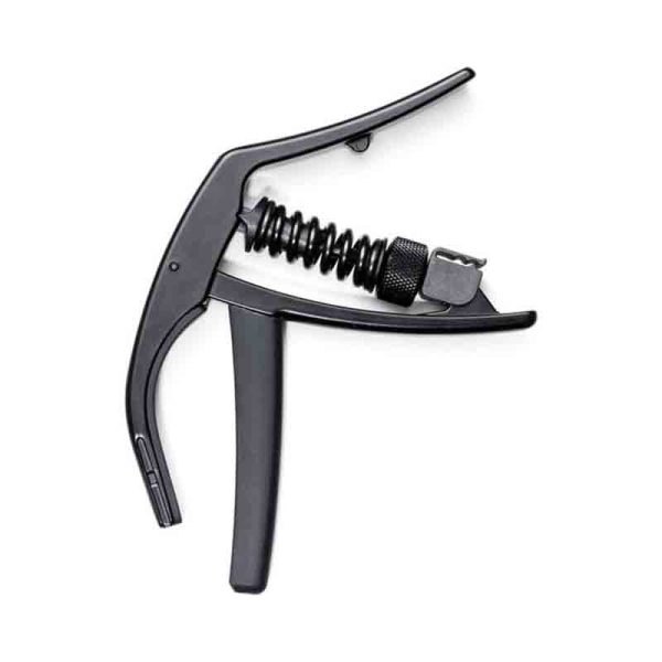 Planet Waves NS Artist Guitar Capo with Micro Tuner Bracket for 6 String Acoustic & Electric Guitar (Black) | PWCP-10 For Cheap