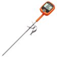 ThermoPro TP509 8  Fast Read Candy and Oil Thermometer with Included Pot Lip Clip Holder, IPX5 Waterproof Rating, and Stainless Steel Construction for Outdoor and Kitchen Cooking Hot on Sale