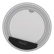 Remo 24  Powersonic Coated Bass Drum Head with Focused Low-End, Subtle Attack, Subsonic Dampening Rings and External Snap | PW-1124-00 Hot on Sale