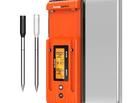 ThermoPro TP962 Twin TempSpike Wireless Meat Thermometer for Oven, Grill, Sous Vide, BBQ, Smoker, Rotisserie, Smart Kitchen Cooking with Internal and Ambient Temperature Sensor, 500ft Bluetooth Connectivity Range Hot on Sale