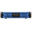 KEVLER MZ-600 600W Professional Class H Power Amplifier with 20Hz-20KHz Frequency, Balance Unbalance 3-Pin XLR Input and 2 Speakon Terminals, LED Indicators with Dual Variable Speed Fans Supply