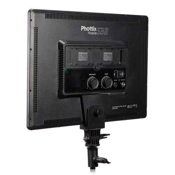 Phottix Nuada S3 II 5600K Video LED Panel Light for Videography and Photography Vlog Light | PH81422 on Sale