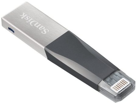 SanDisk iXpand OTG Lightning to USB 3.0 Mini Flash Drive with 90MB s Write Speed for iOS, PC, and Mac (32GB, 64GB, 128GB) Online Hot Sale