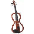 Fernando E358-5 4 4 4 String Electric Violin with Piezo-Style Pickups, Hardwood Body, and 3.5mm AUX Output (Wine Red, Natural) For Discount