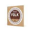 D Addario Folk Nylon 80 20 Bronze   Clear Nylon Classical Guitar Strings Set with Normal Tension Ball End for Classical & Acoustic Guitars | EJ33 Online