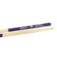 Zildjian ZASRS 5A Ringo Starr Purple Dip Signature Artist Series Hickory Drumsticks with Long Taper and Oval Tip Online Sale