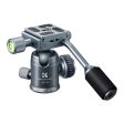 K&F Concept BH-26 360 Degree 26mm Panoramic Ball Head Mount with QR Quick Release Plate, 1 4  Bolt and 8kg Max Load for Tripod Monopod and Slide Rack (Black, Gray) KF31-049 KF31-049V1 Supply