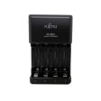 Fujitsu 8W Smart and Quick Battery Charger with 4 Slot Individual Changing and 2 Hrs Charging Time for Batteries AAA and AA | FCT344FCE Cheap