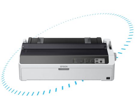 [CLEARANCE] Epson FX-2175II Dot Matrix Printer USB 2.0 496cpi with 9-Pin Wide Carriage, Bi-Direction Printing, Prints up to 6-Part Forms, Up to 15,000 hours MTBF (Mean Time Before Failure) Windows XP   Vista   7   8   10 Supported Hot on Sale