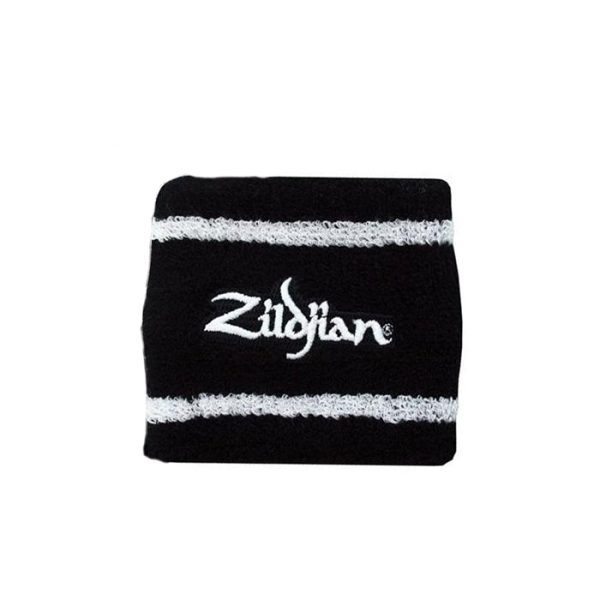 Zildjian Retro Wristband Sweatband with Embroidered Logo for Drummers and Musicians | T6900 Sale